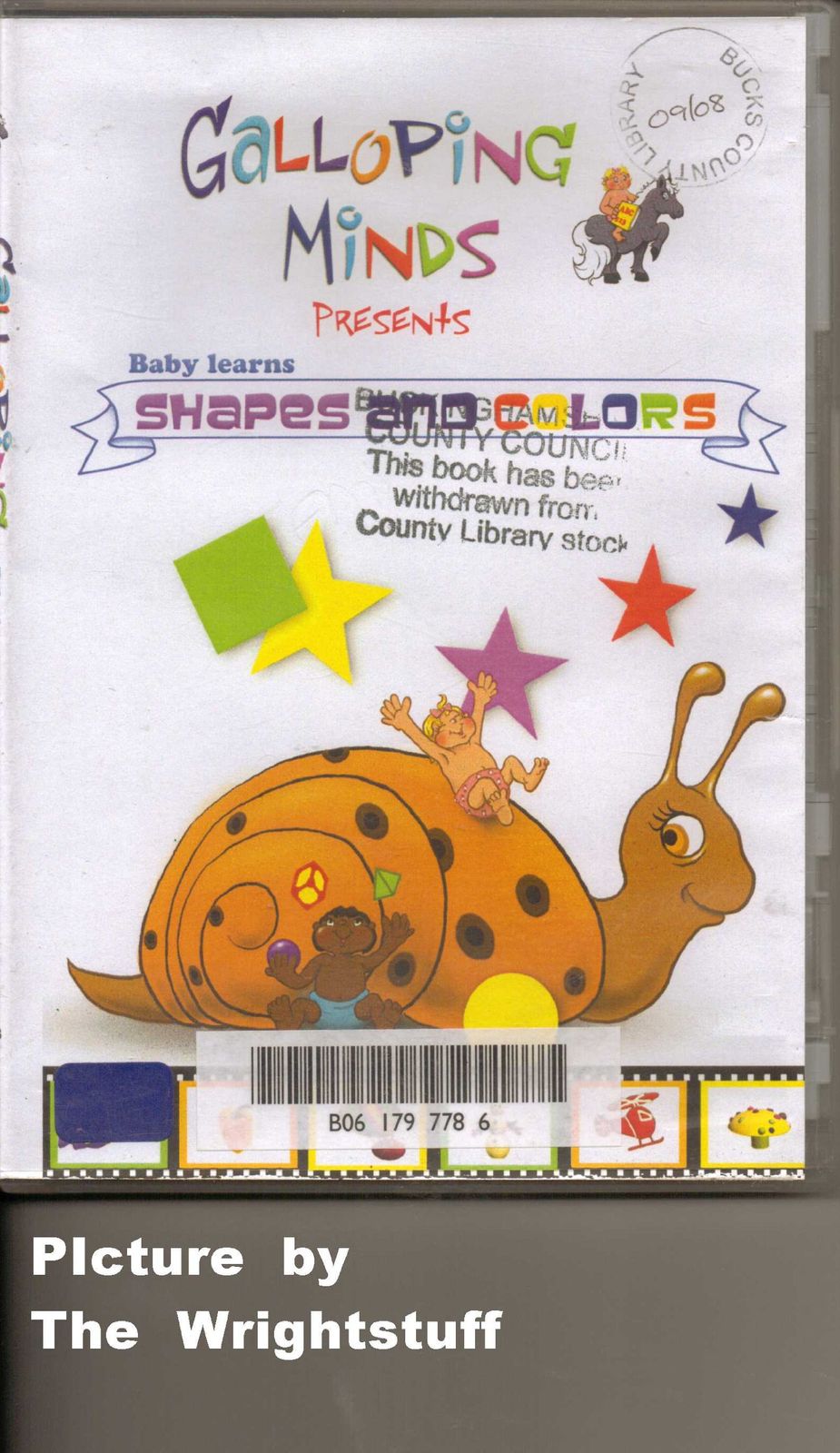 Galloping Minds Baby Learns Shapes Colors DVD 品