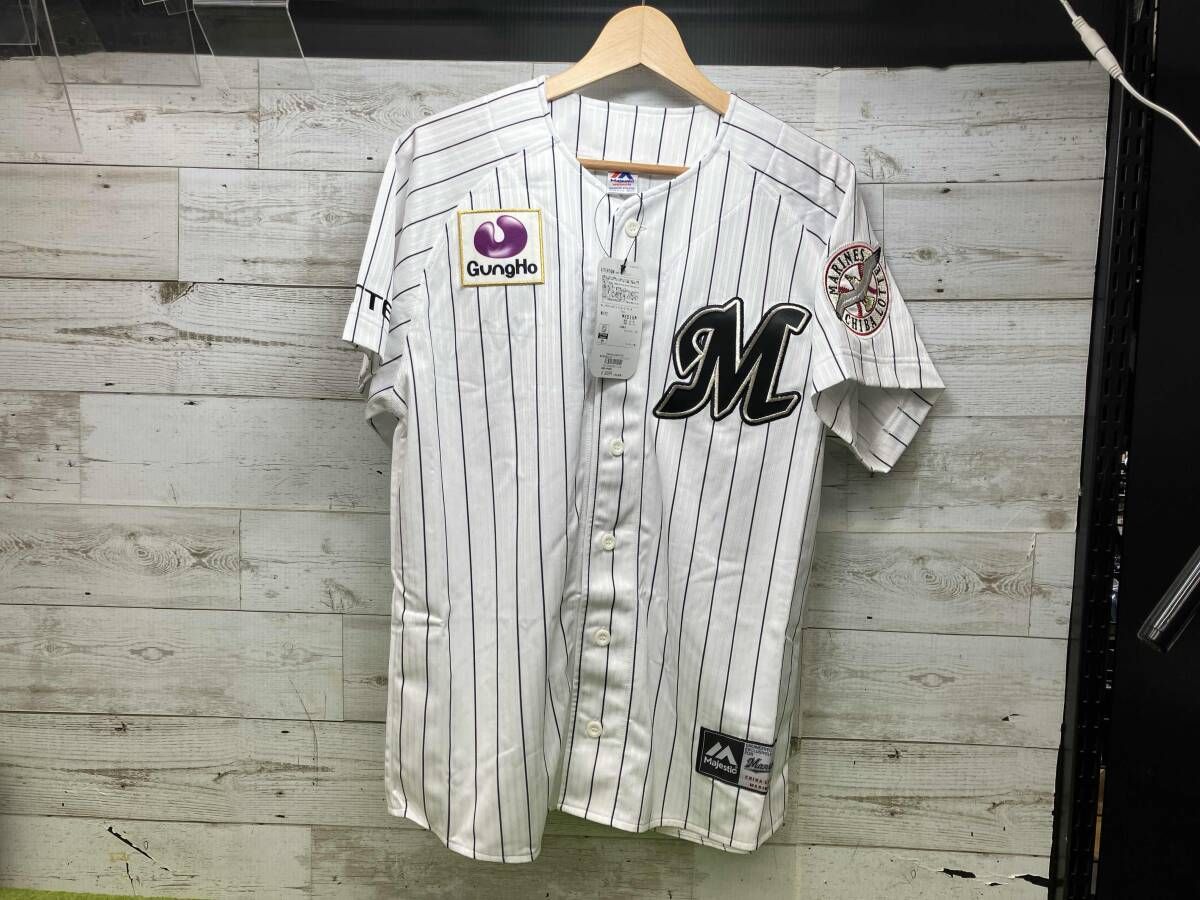 千葉ロッテマリーンズ/レプリカユニフォーム/Mサイズ - メルカリ