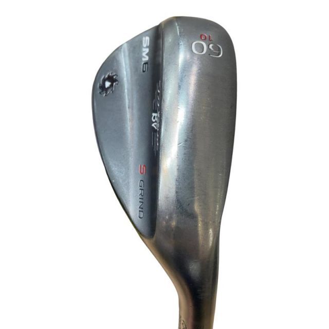 中古】 タイトリスト VOKEY SPIN MILLED SM6 スティールグレー 60°/10