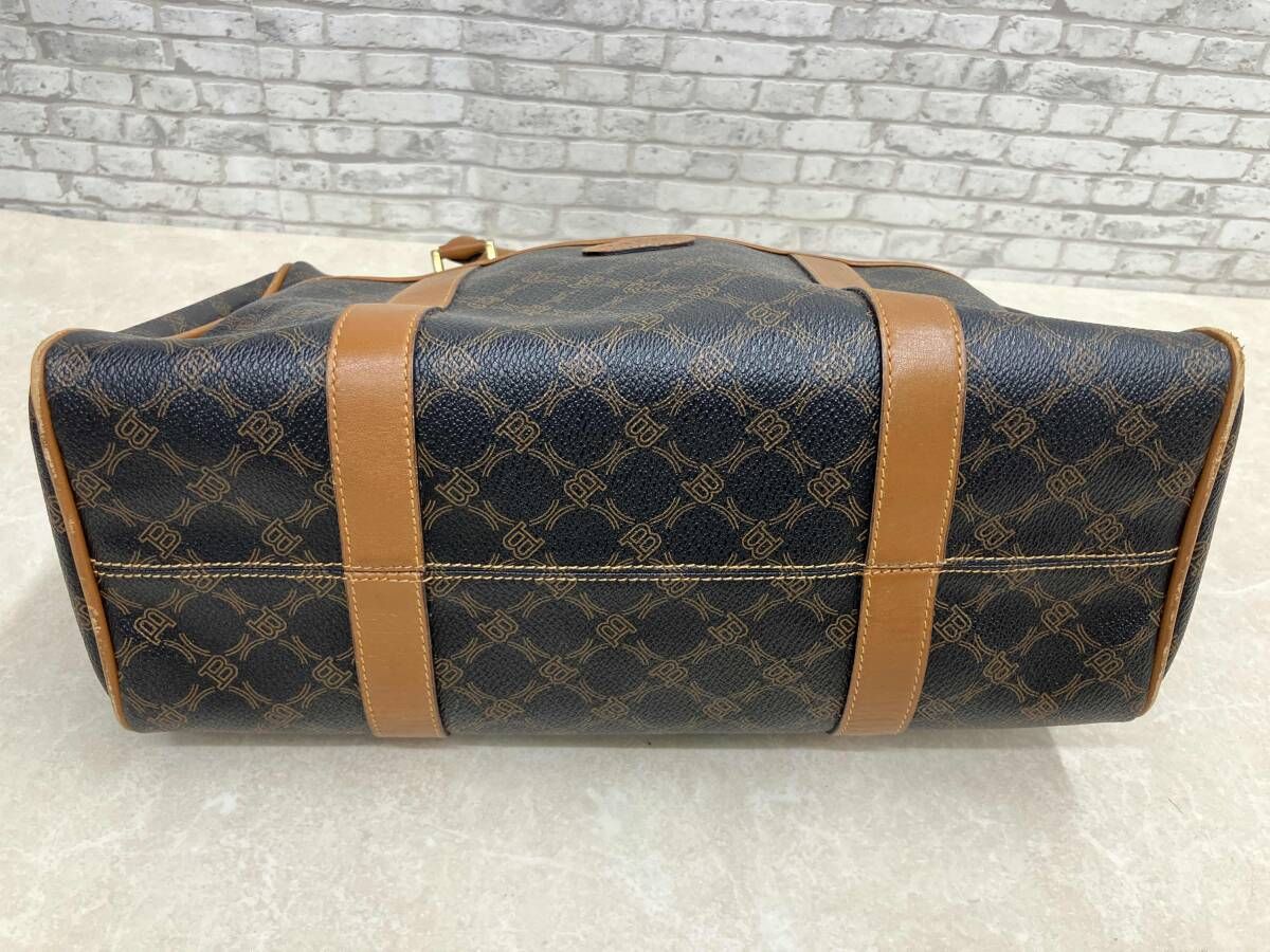 BALLY バリー ミニボストンバッグ レザーバッグ ブラウン系 - メルカリ