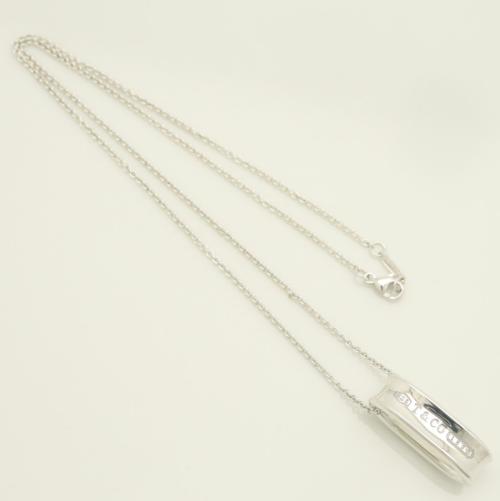 極美品】 ティファニー 1837 オーバル ループ ネックレス ペレッティ