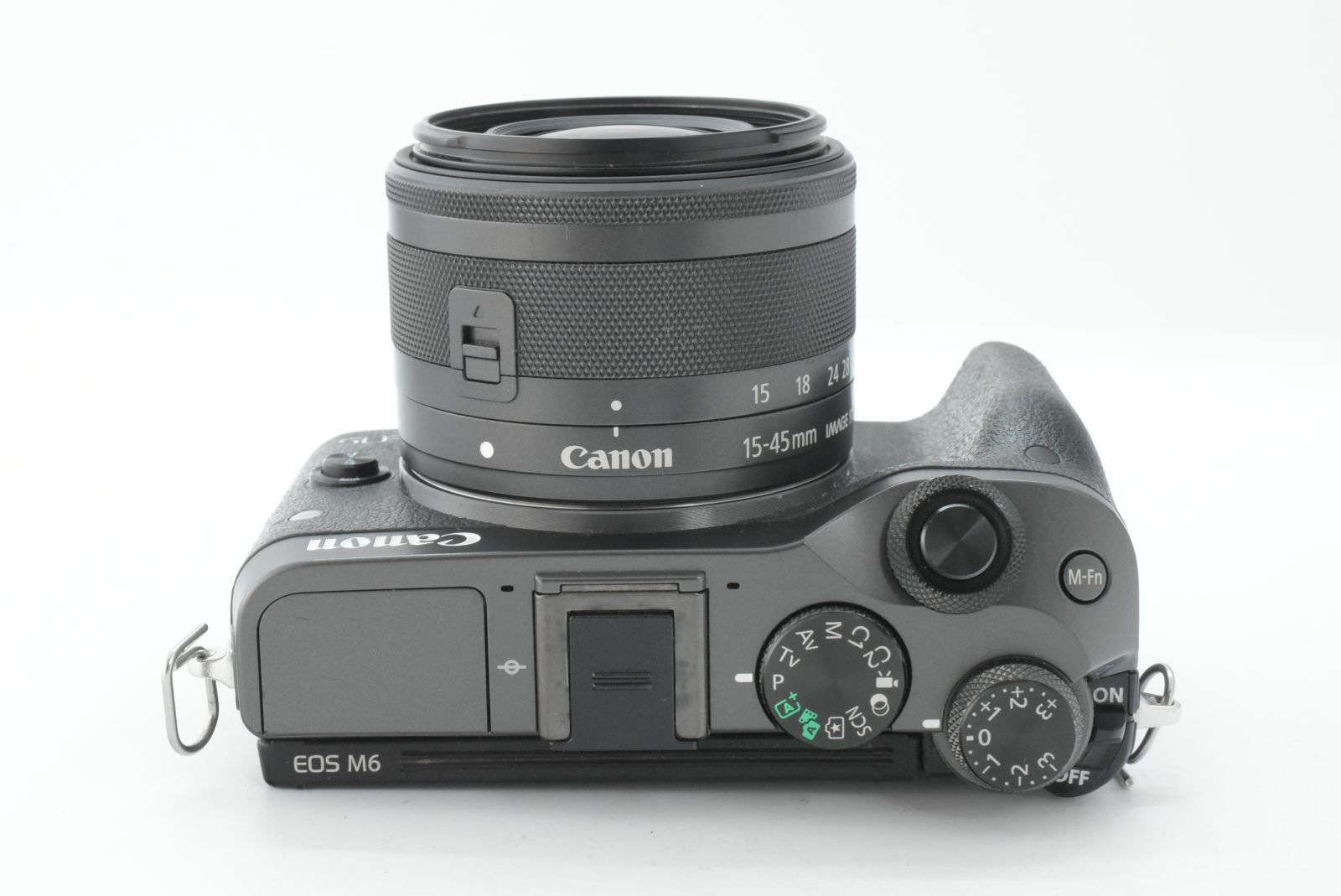 美品】Canon EOS M6 Mirrorless Camera w/EF-M 15-45mm Lens キヤノン