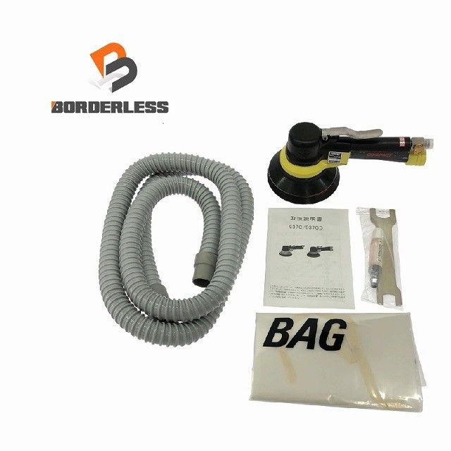 ☆未使用品☆COMPACT TOOL コンパクトツール 吸塵式ダブルアクションサンダー 937CD LPS パーツ ホース 専用バック付 研磨114276