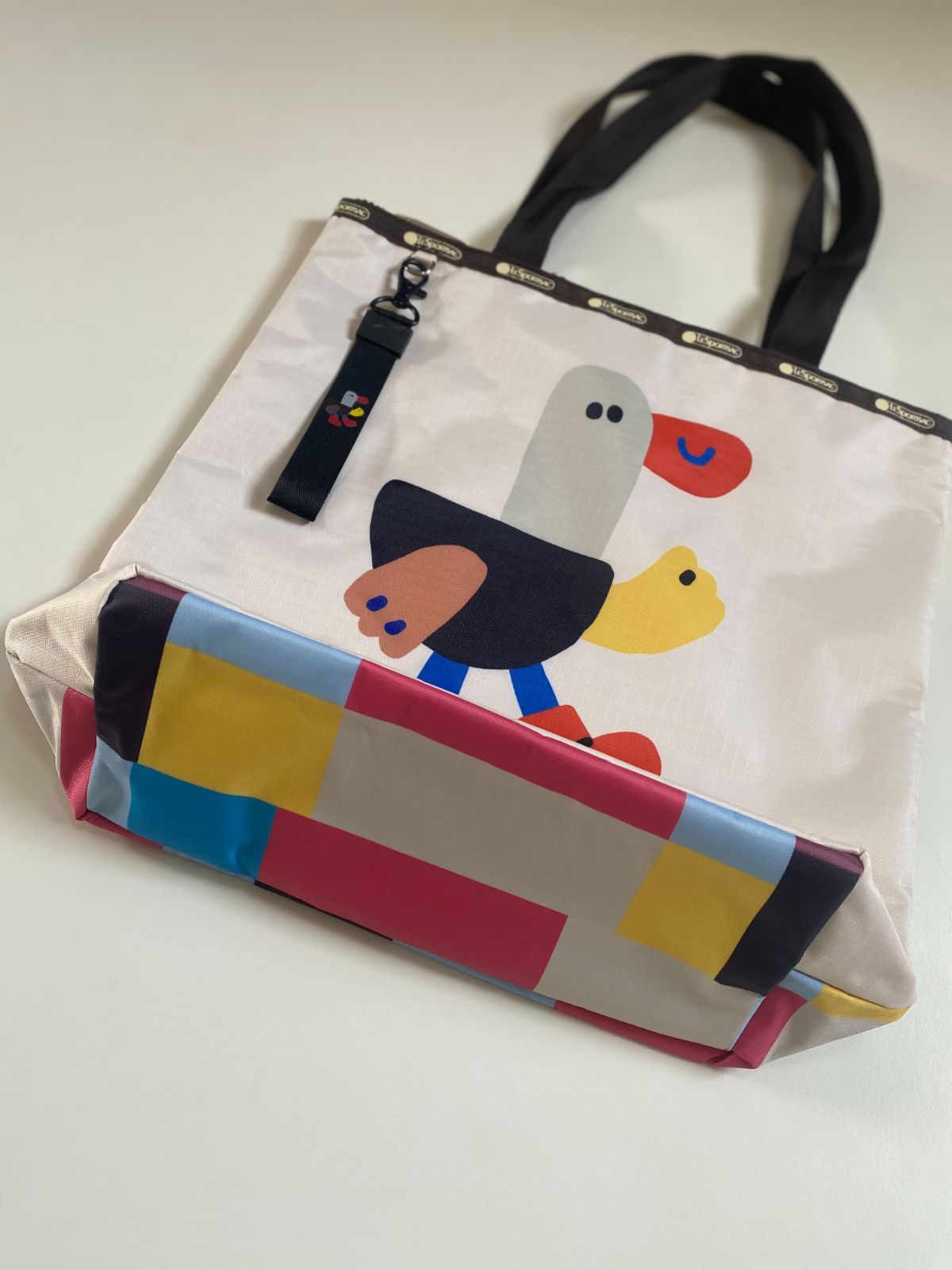 LeSportsac レスポートサック DUCK アヒル トートバッグ - メルカリ