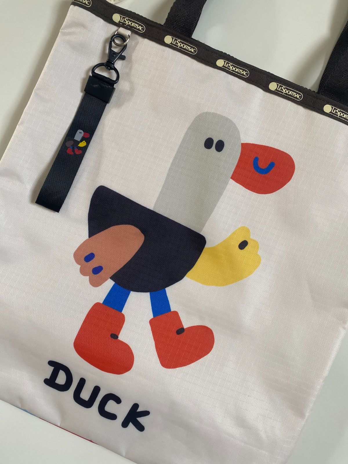 LeSportsac レスポートサック DUCK アヒル トートバッグ - メルカリ