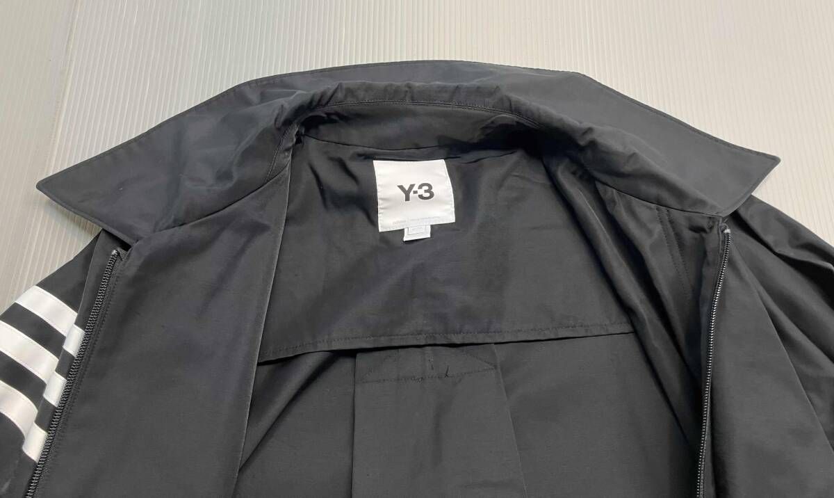 ☆ Y-3 ワイスリー HG6111 トレンチコート CH1 STRIPES COAT サイズXS