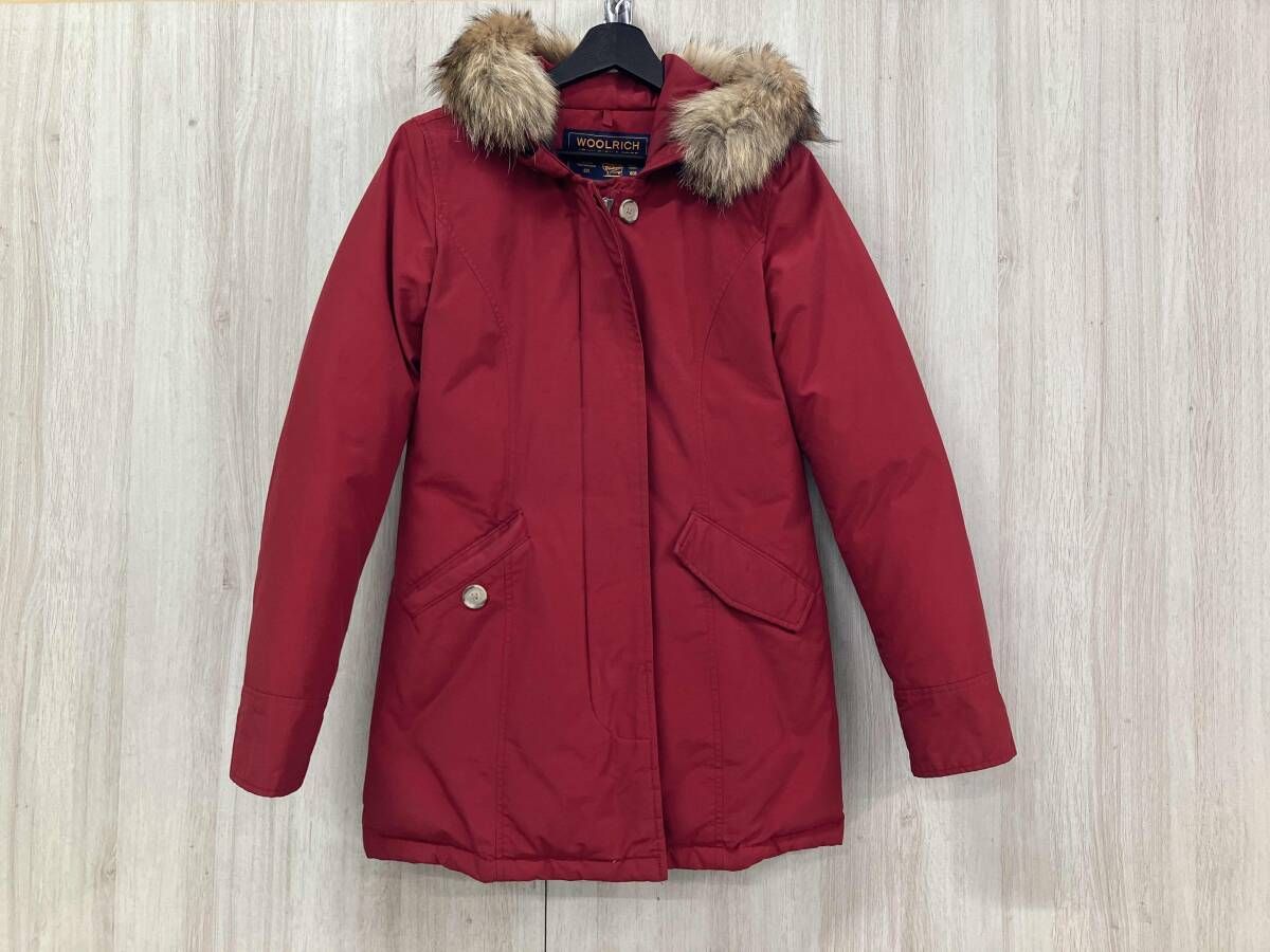 WOOLRICH ウールリッチ ダウンコート XSサイズ レッド ダウン 