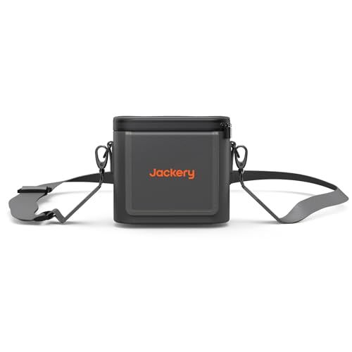 Jackery ポータブル電源 100 Plus 収納バッグ 保護ケース 外出や旅行用 耐衝撃 防塵 防水 収納用 ピクニックバッグ ショルダー付きe 73 dcac 03