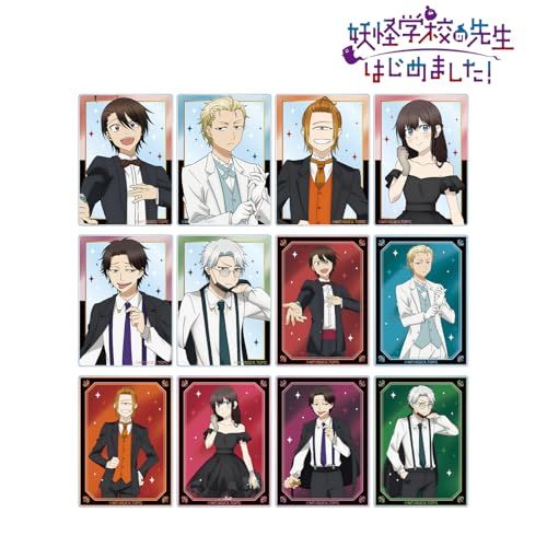 TVアニメ 妖怪学校の先生はじめました! 描き下ろし パーティー衣装ver トレーディングアクリルカード 入りBOXe 814 e 4288