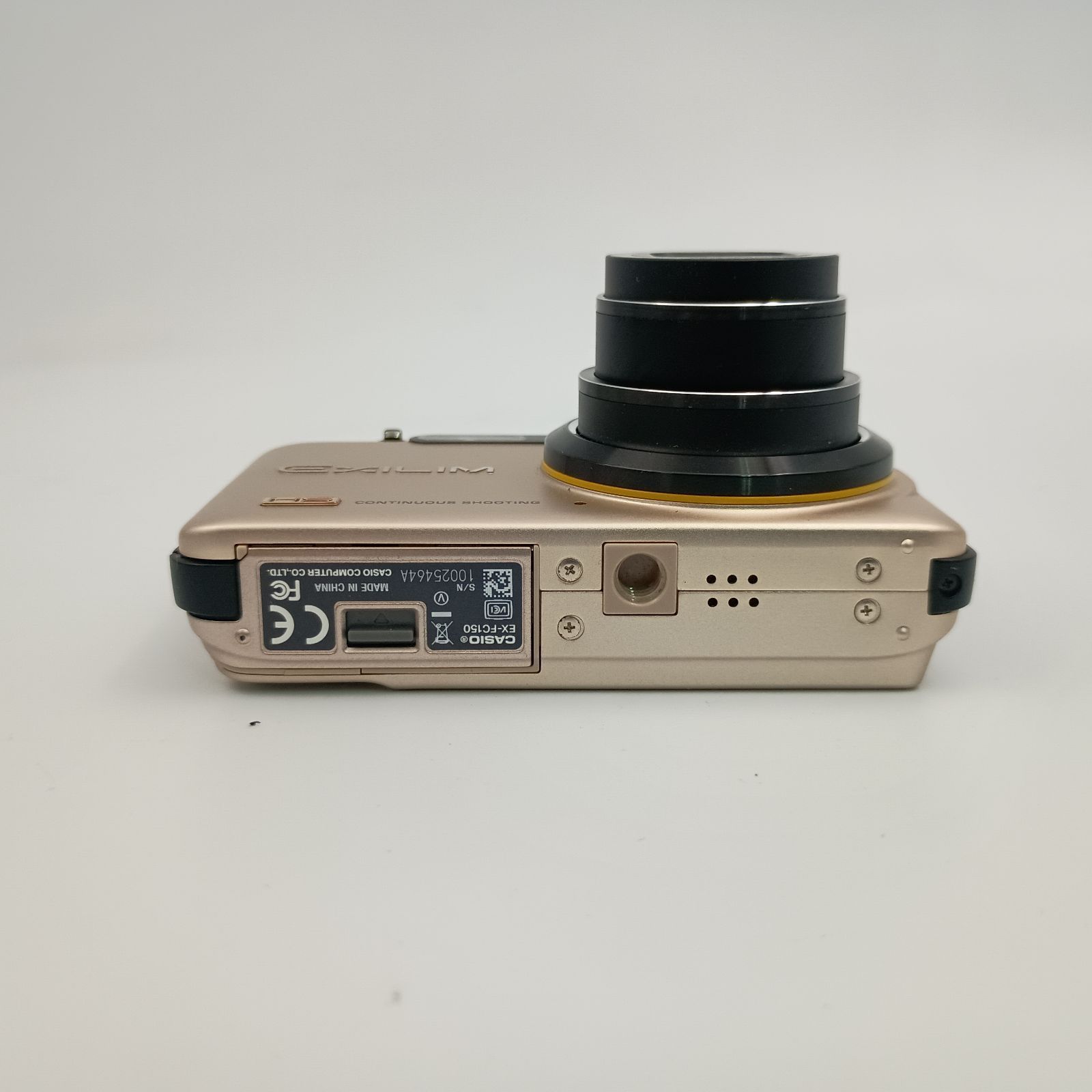 CASIO EXILIM EX-FC150 Compact DIGITAL Camera Gold カシオ