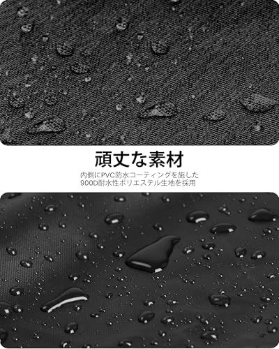 スキーバッグ スノーボード ケース スキーケース オールインワン 3 WAY 高密度900 D クッション素材3重 撥水加工 防水 折りたたみ式 ショルダーストラップ付き スノーボードトラベルバッグ スノボケース 伸縮 bba 56996