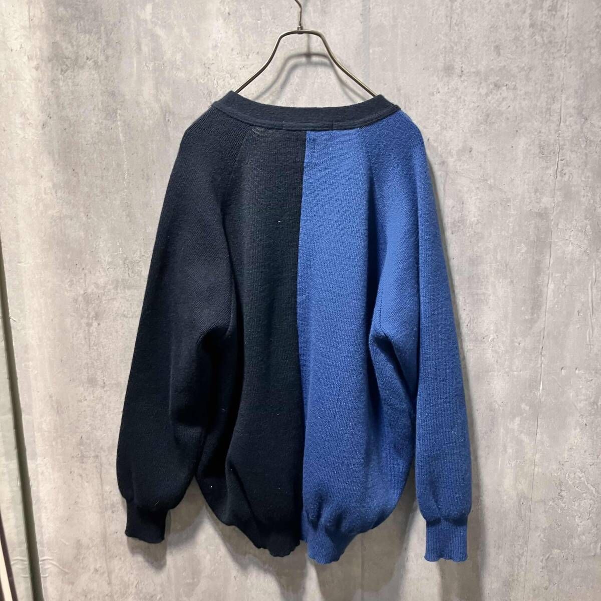 COMME des GARCONS SHIRT Lochaven バイカラーニットカーディガン FH 