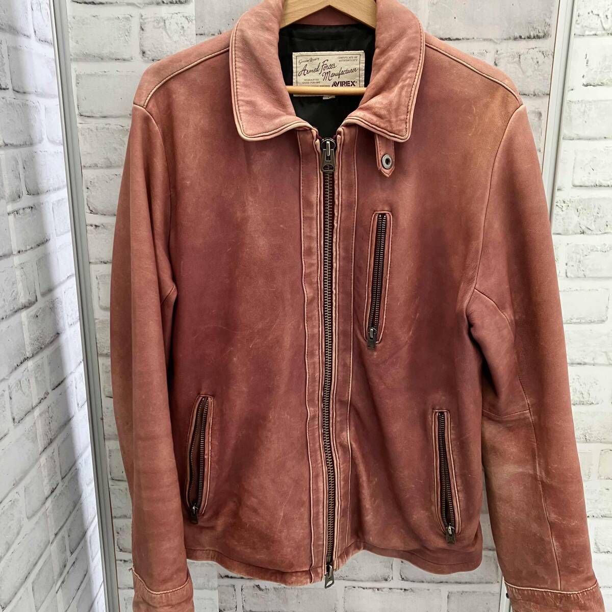AVIREX / アヴィレックス / シングルライダース / レザージャケット