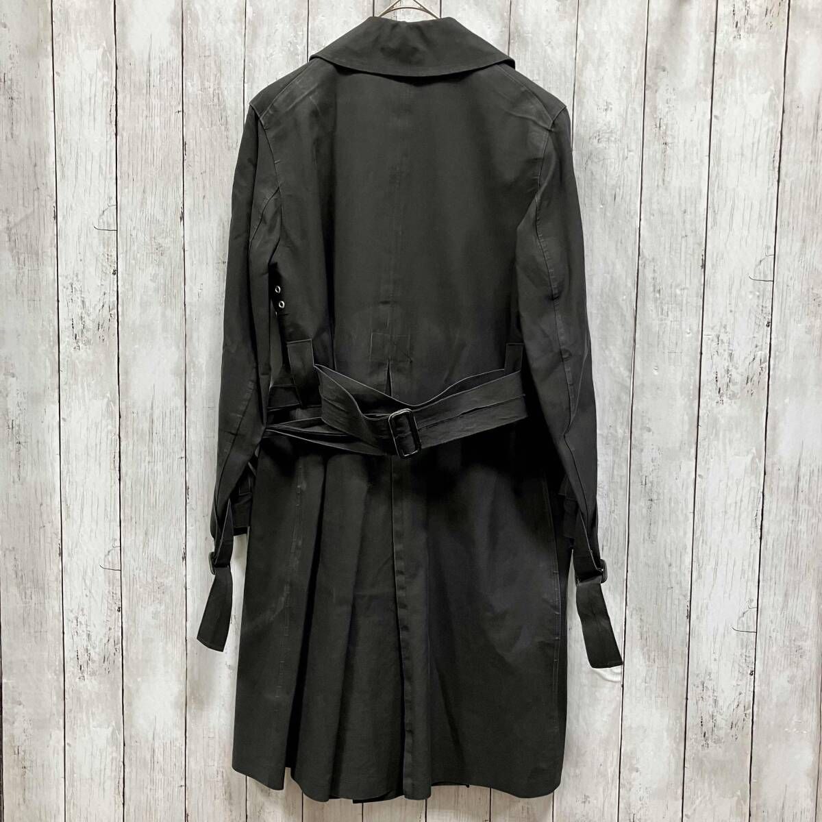 y”s × MACKINTOSH/トレンチコート/ゴム引きコート／※襟カバー