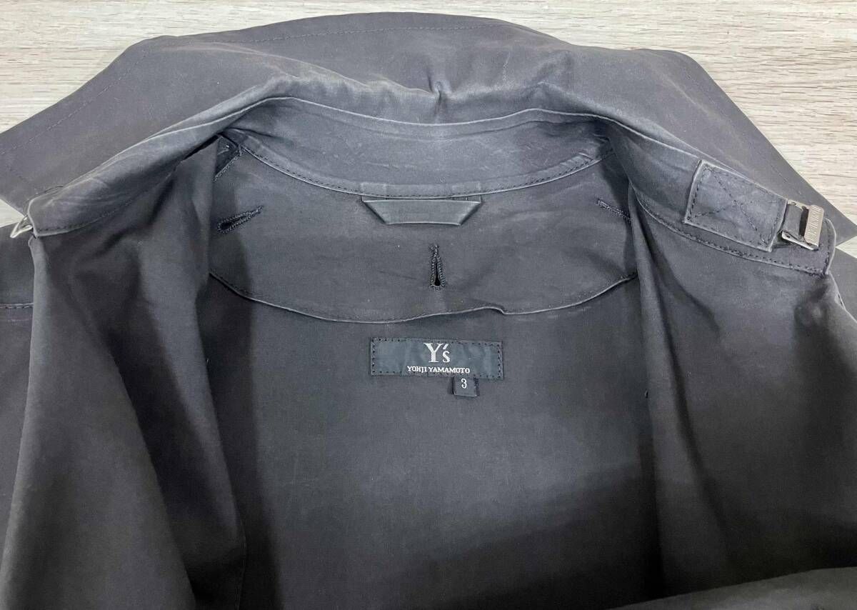 y”s × MACKINTOSH/トレンチコート/ゴム引きコート／※襟カバー  