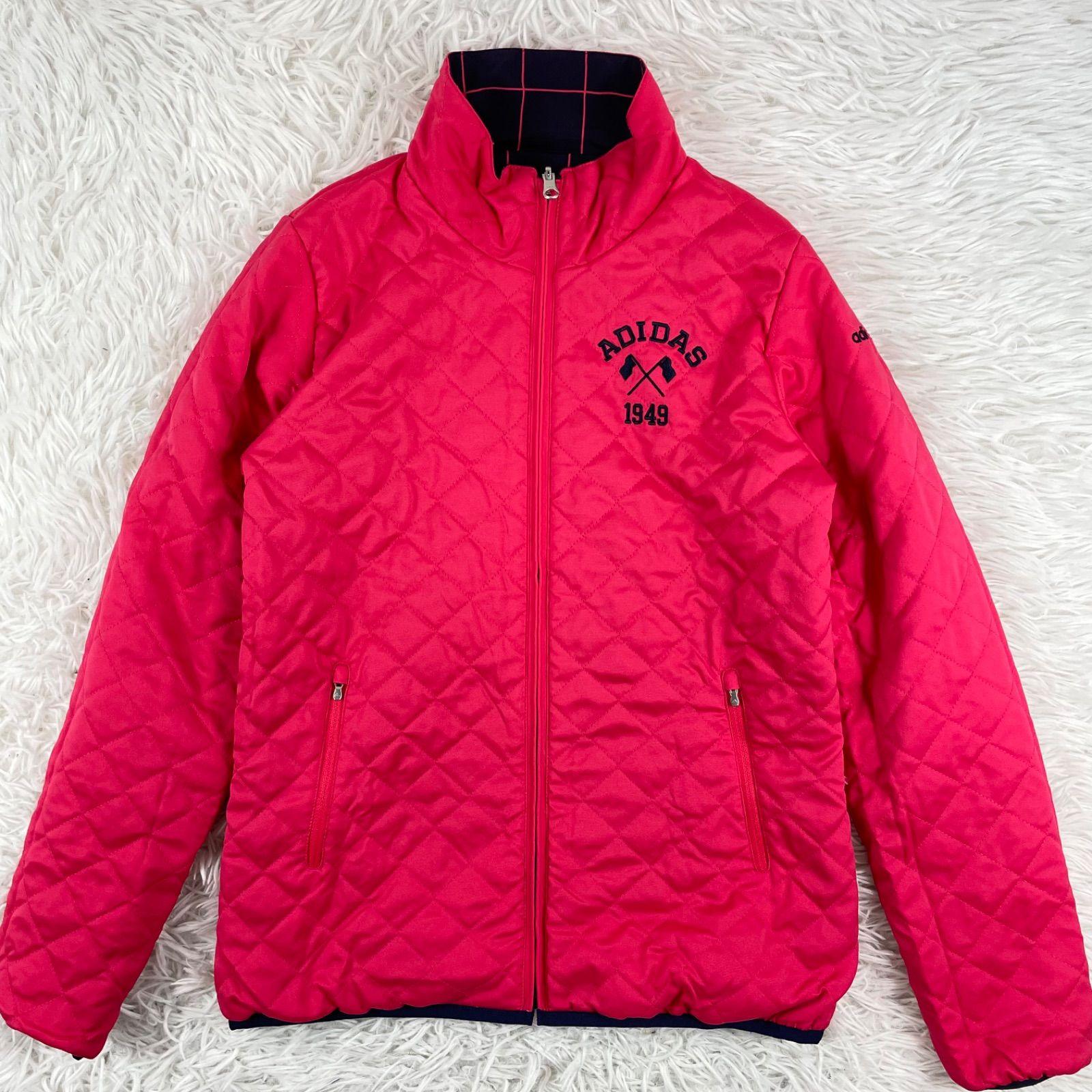 adidas アディダス M 中綿 キルティング ゴルフウェア セットアップ