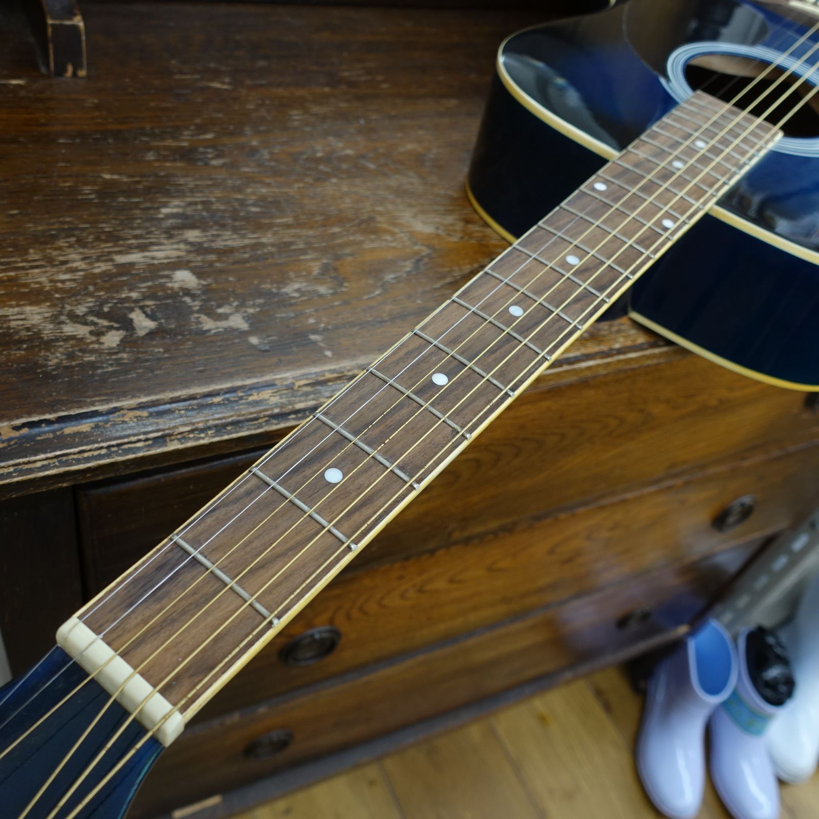 sepia crue セピアクルー F-130 BLS アコースティックギター ブルー