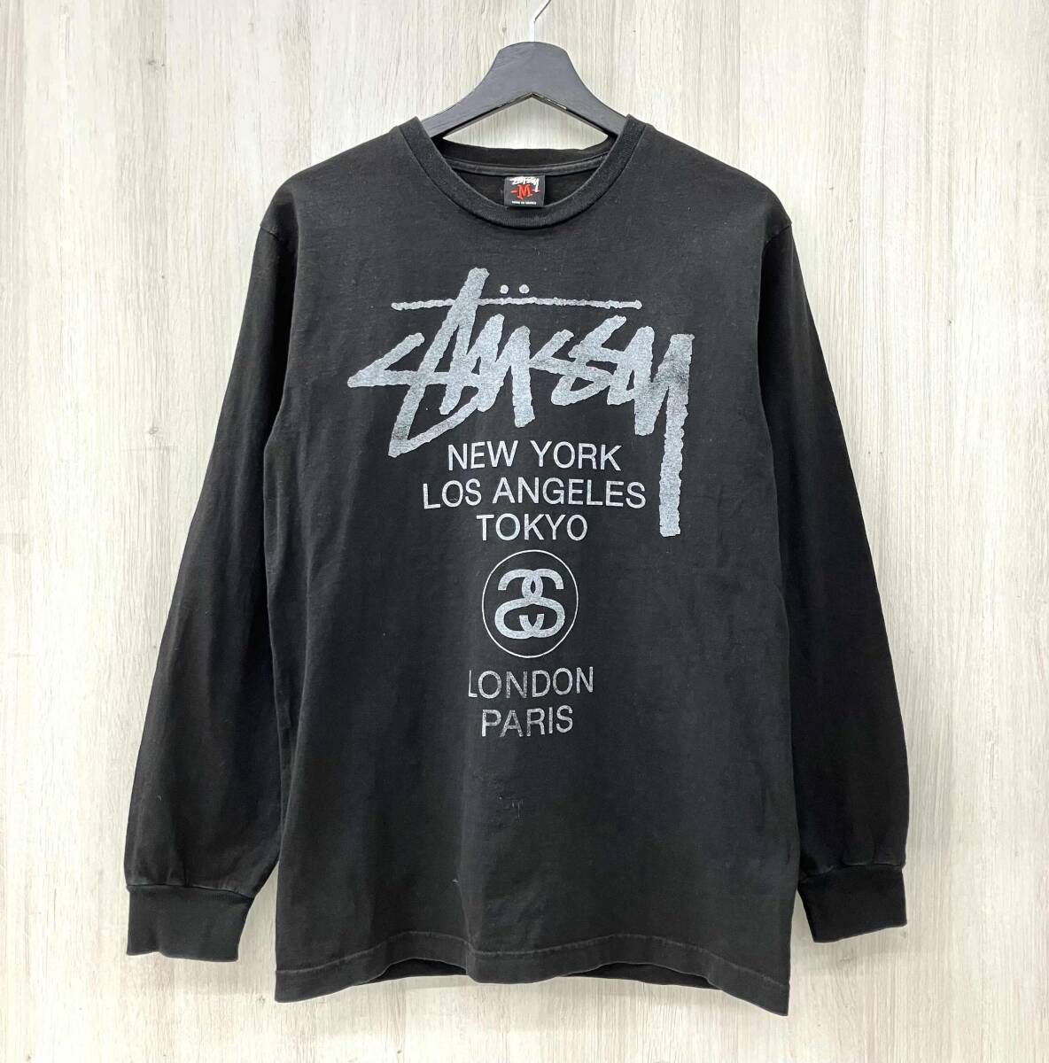 OLD STUSSY/オールド ステューシー/長袖Tシャツ/00s/ワールドツアーTee