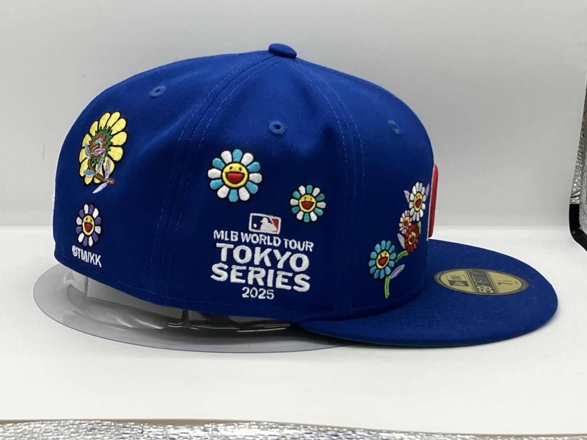 NEW ERA×村上隆 2025 MLB東京シリーズ カブス キャップ ブルー 7 1/2