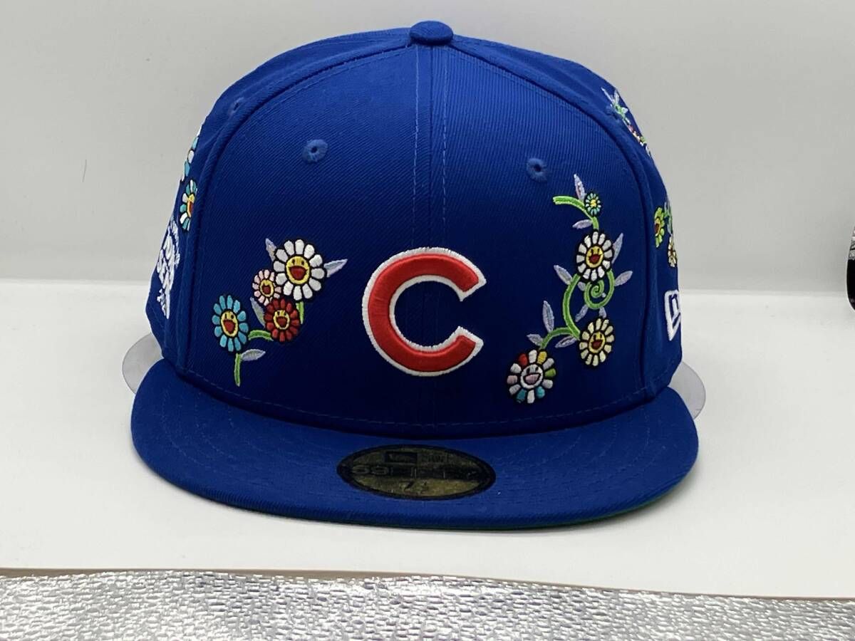 NEW ERA×村上隆 2025 MLB東京シリーズ カブス キャップ ブルー 7 1/2