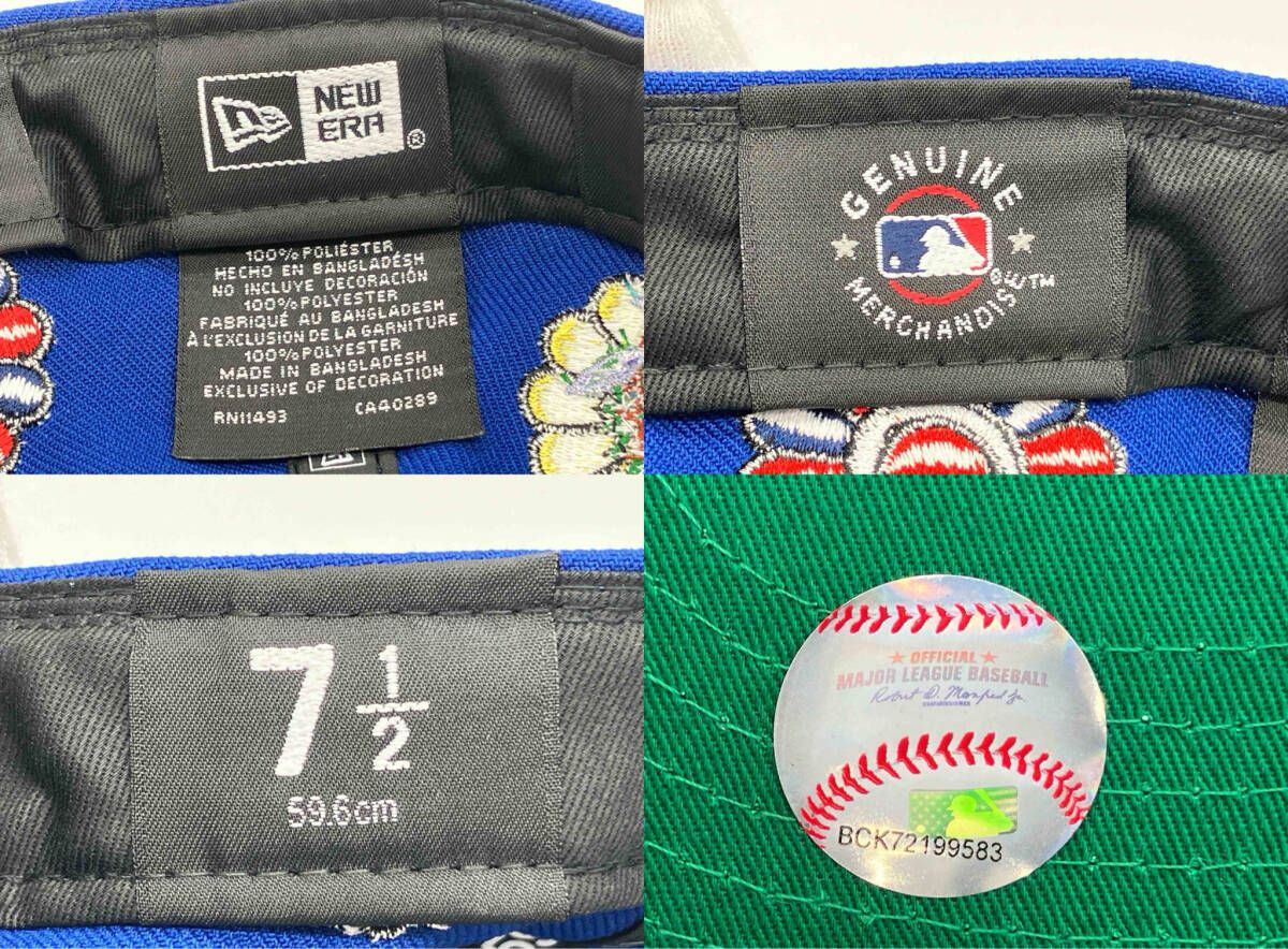 NEW ERA×村上隆 2025 MLB東京シリーズ カブス キャップ ブルー 7 1/2