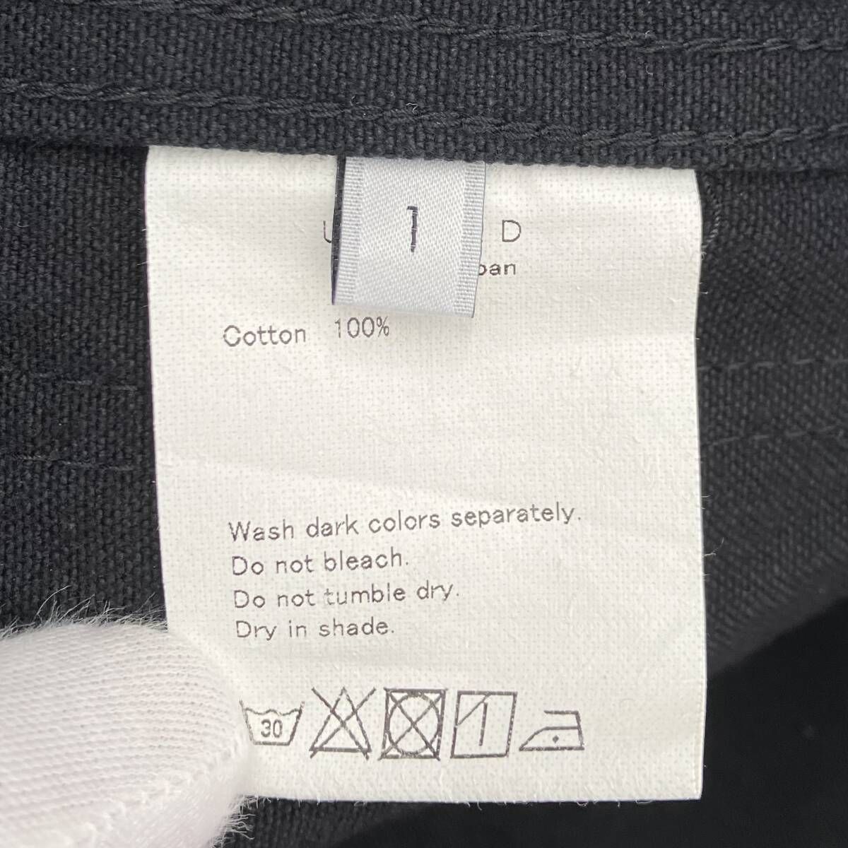UNUSED / アンユーズド / US1184 / 17AW HOODED COTTON JACKET 