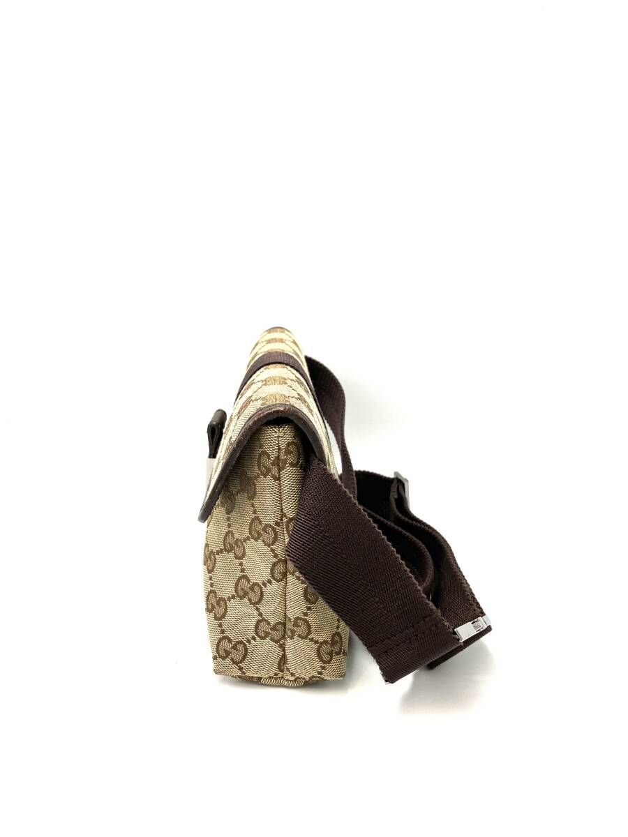 GUCCI GGキャンバス ウエストポーチ 131236 バッグ グッチ - メルカリ