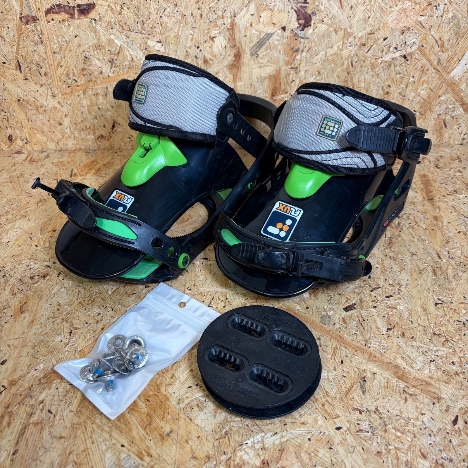 FLUX ビンディング Lサイズ フラックス バインディング グリーン