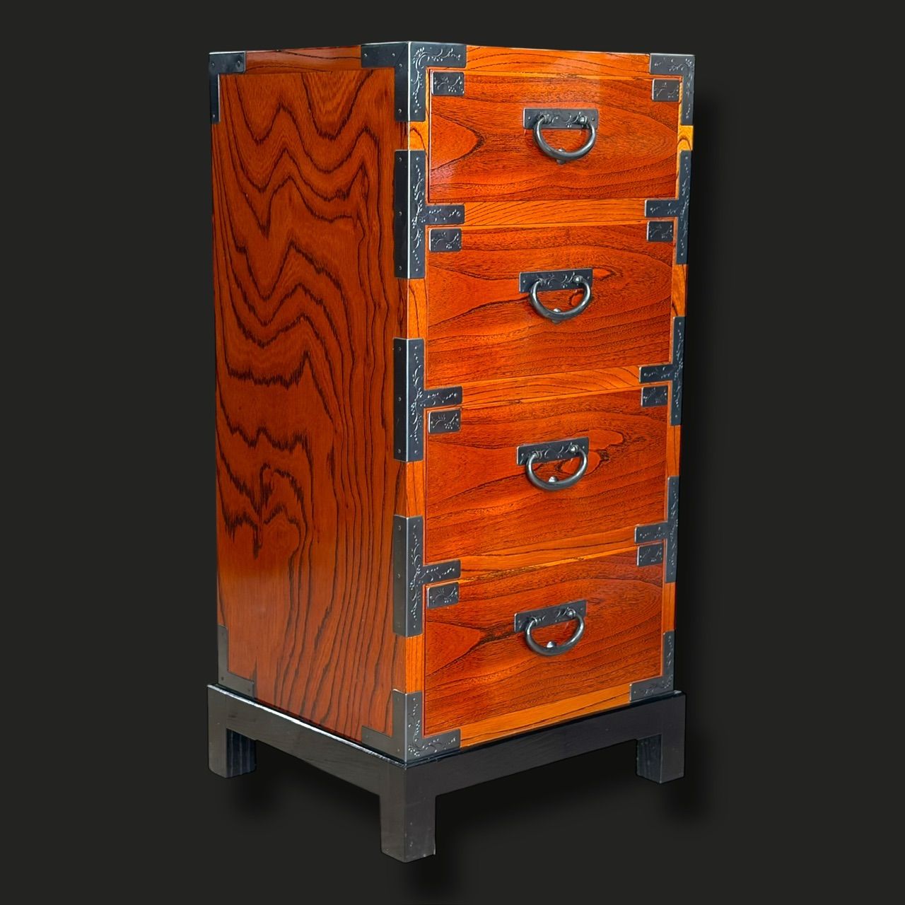 美品/うるし塗装】岩谷堂 箪笥 伊勢丹オリジナル 小箪笥 チェスト 整理