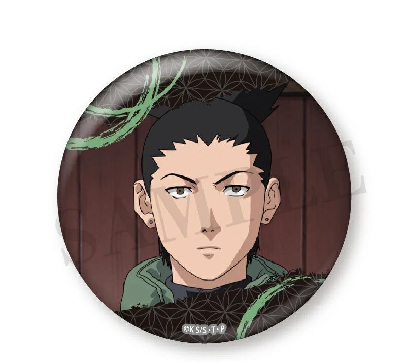 NARUTO-ナルト- 疾風伝 トレーディング缶バッジ Vol.2 奈良シカマル