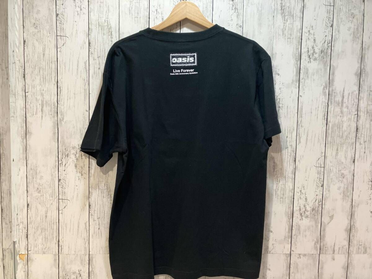 oasis オアシス 30周年特別展 Live Forever Tシャツ ブラック Lサイズ