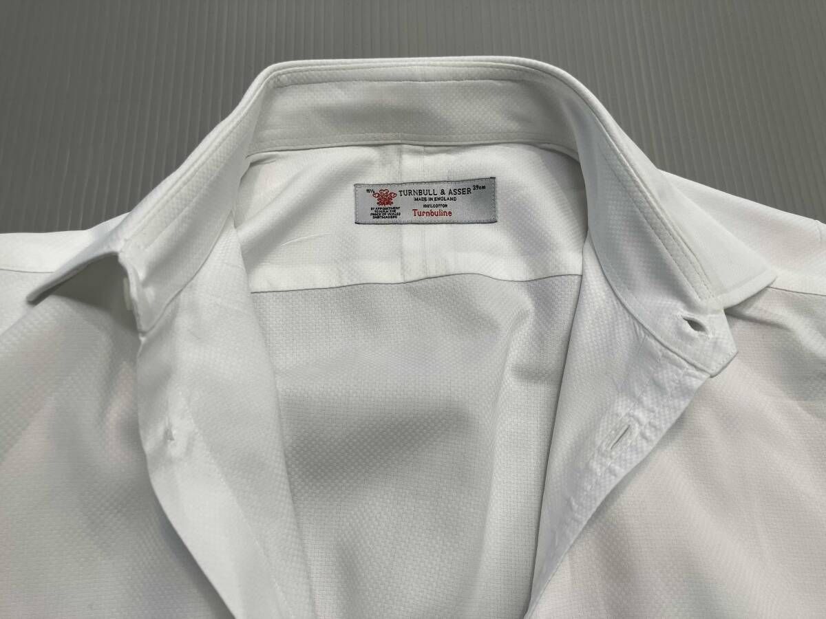 ☆ TURNBULL & ASSER ターンブル&アッサー 長袖シャツ サイズ15.5