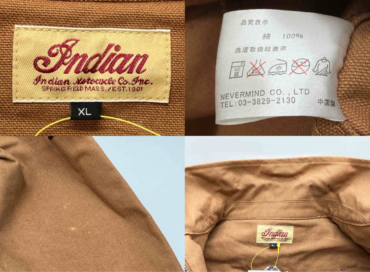 通年 Indian Motorcycle インディアン モーターサイクル つなぎ