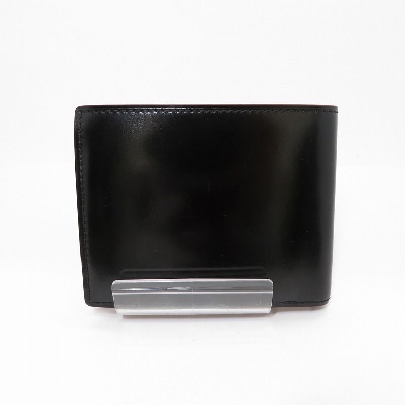 瀬戸大橋店】 中古 GANZO | ガンゾ 二つ折り財布 ｺｰﾄﾞﾊﾞﾝ ブラック