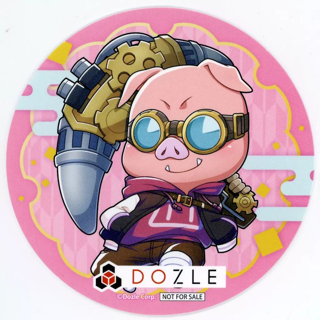 ドズル社 ドズル社焼き GiGO コースター 初期 等身 中古】コースター おおはらMEN(等身) コースター 「GiGOのたい焼き