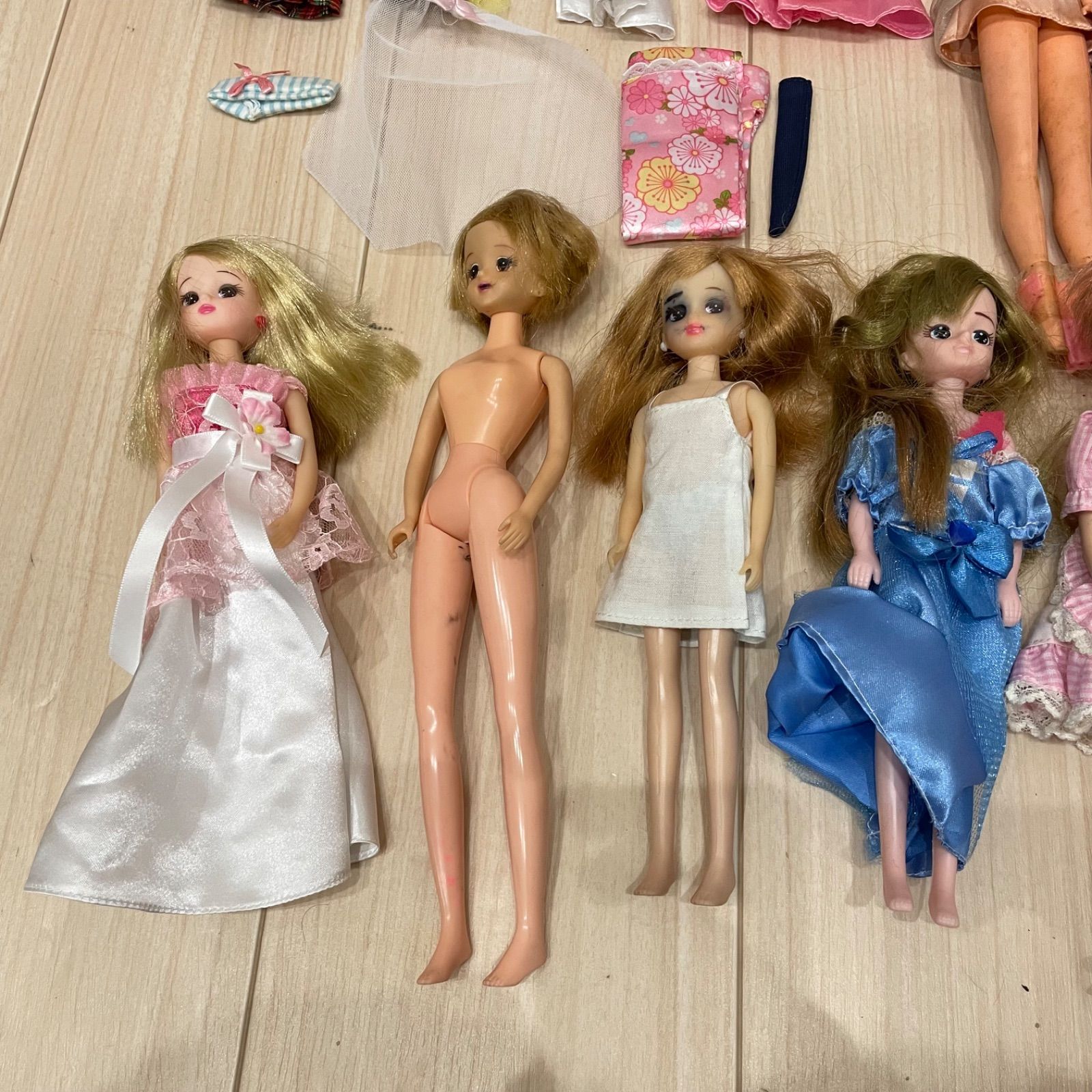 リカちゃん バービー 着せ替え人形 人形 当時物 レトロ まとめ売り