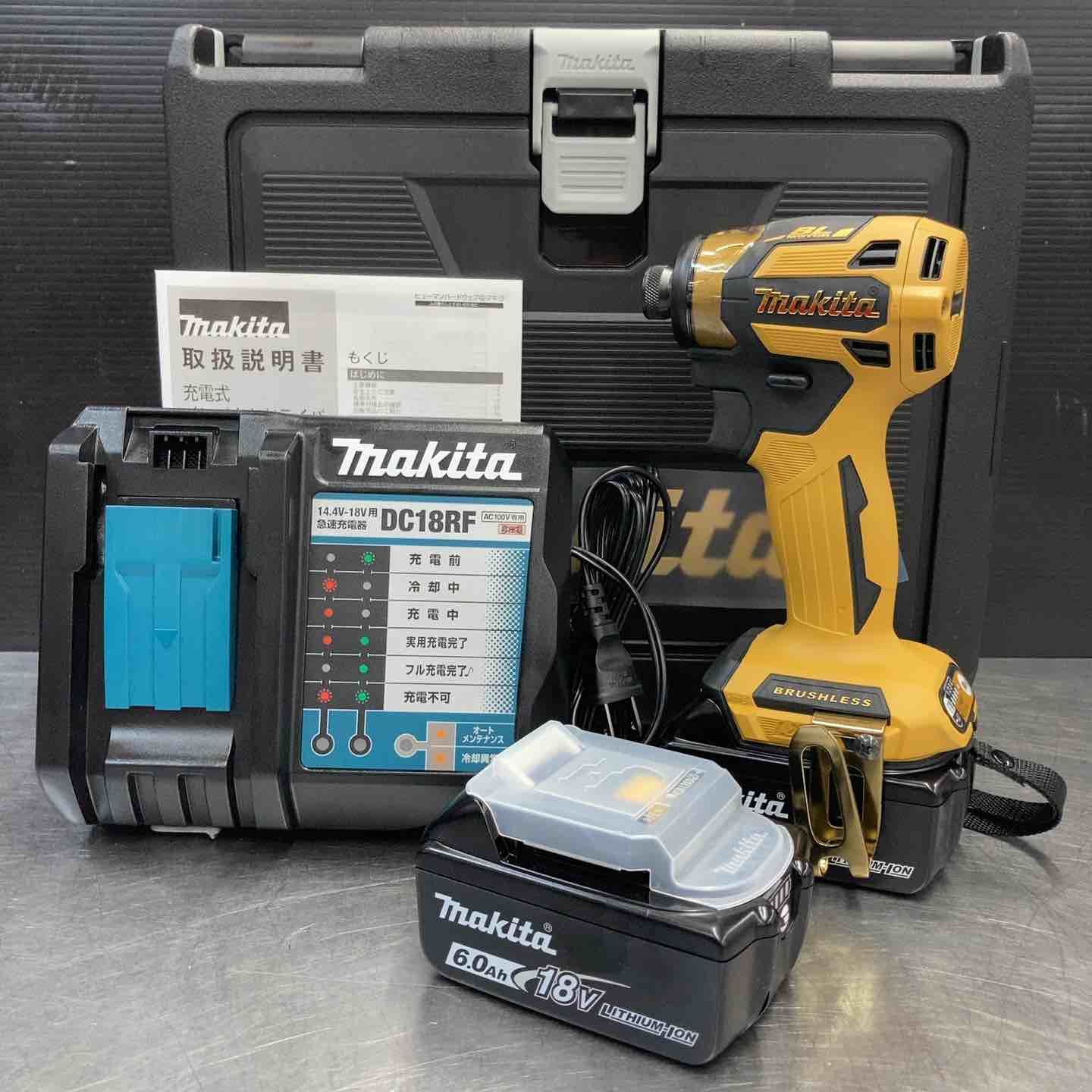 未使用/店頭展示品】 マキタ(makita) コードレスインパクトドライバー 