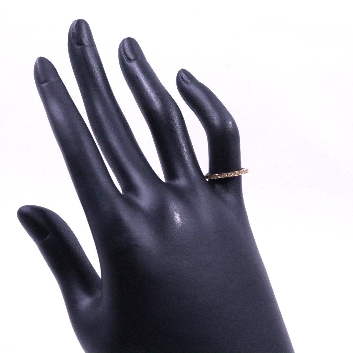 VENDOME AOYAMA ヴァンドーム青山 ハーフエタニティ リング 指輪 K18YG