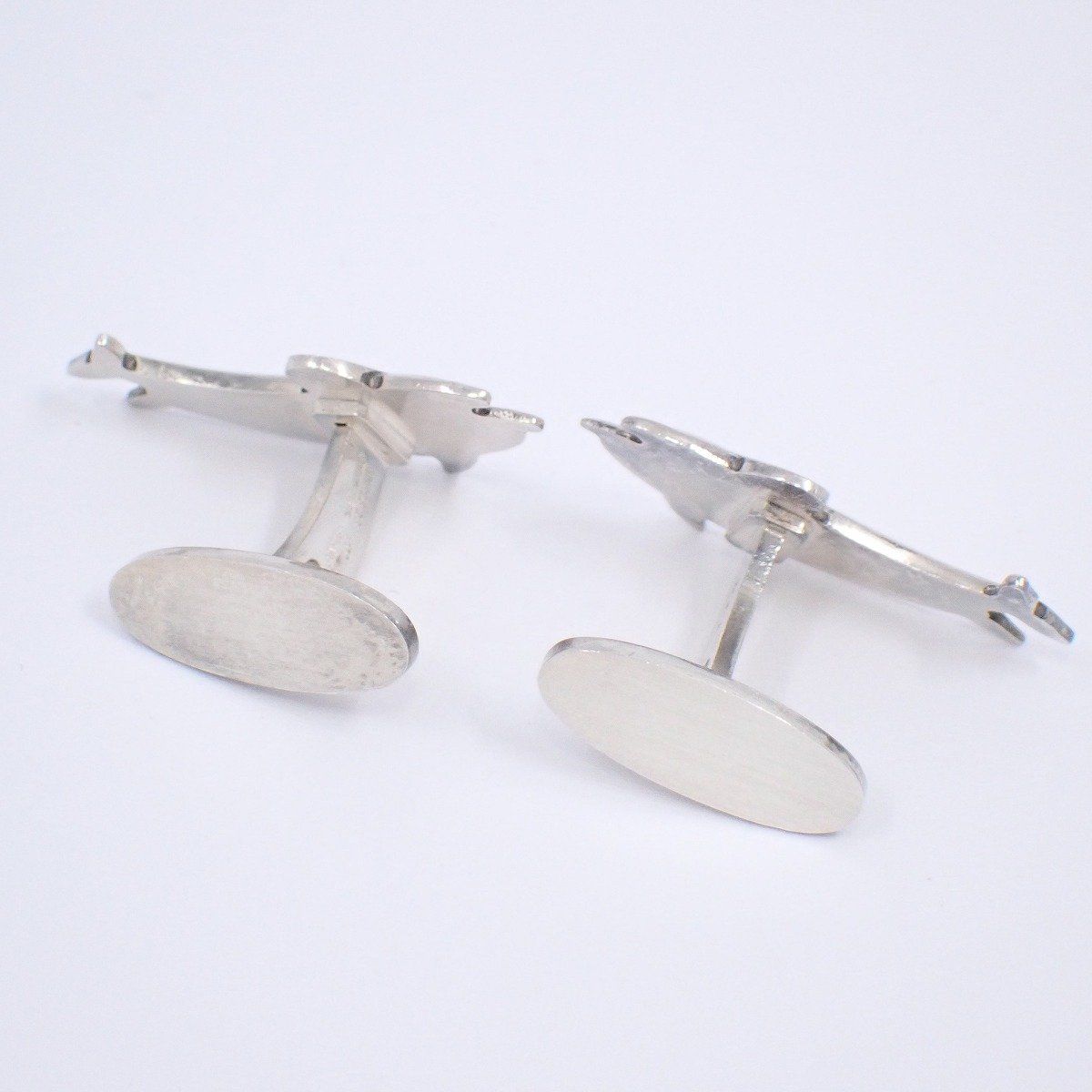 GEORG JENSEN ジョージジェンセン 129 イルカモチーフ カフス