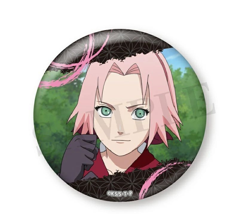 NARUTO-ナルト- 疾風伝 トレーディング缶バッジ Vol.2 春野サクラ
