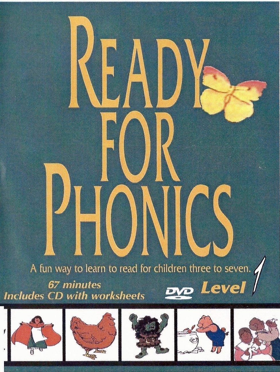 Ready for Phonics Level 1 It s a Fun Way to Learn DVD 品