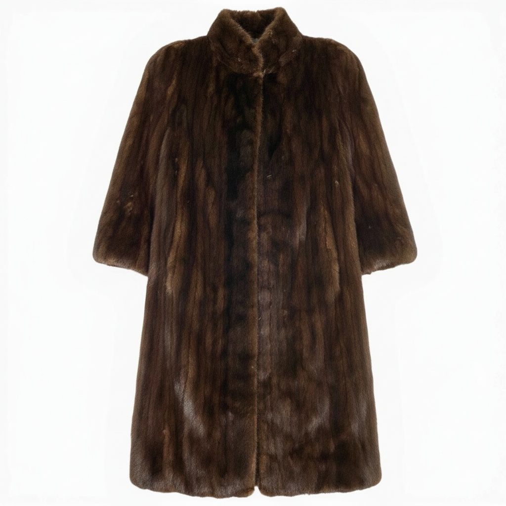 18a16 デミバフミンク ミンクコート 超ロングコート 着丈112cm 毛皮