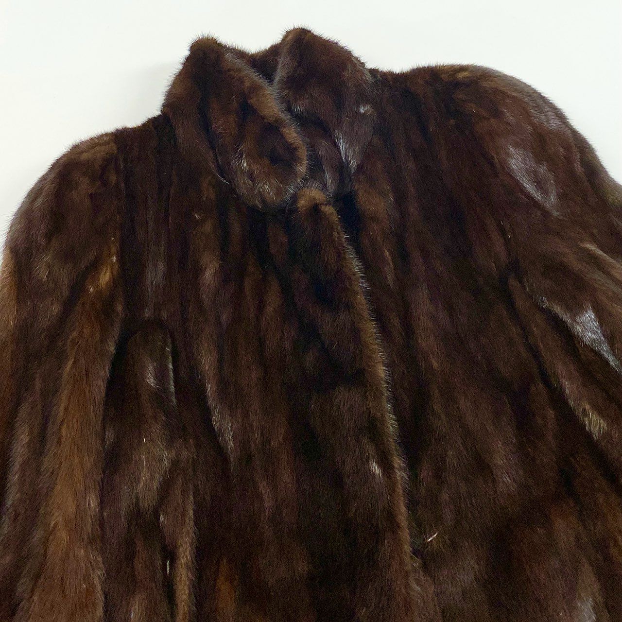 18a16 デミバフミンク ミンクコート 超ロングコート 着丈112cm 毛皮