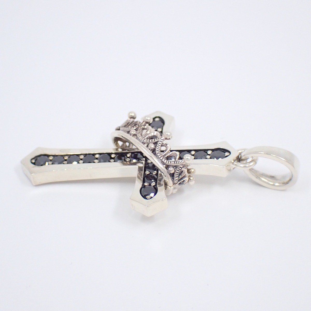 JUSTIN DAVIS ジャスティンデイビス CROSS WITH CROWN/STONE