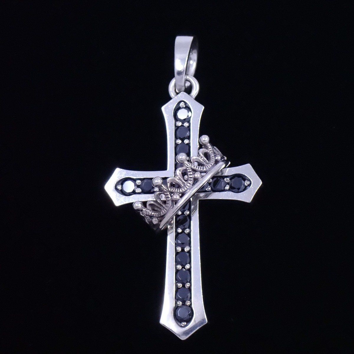 JUSTIN DAVIS ジャスティンデイビス CROSS WITH CROWN/STONE