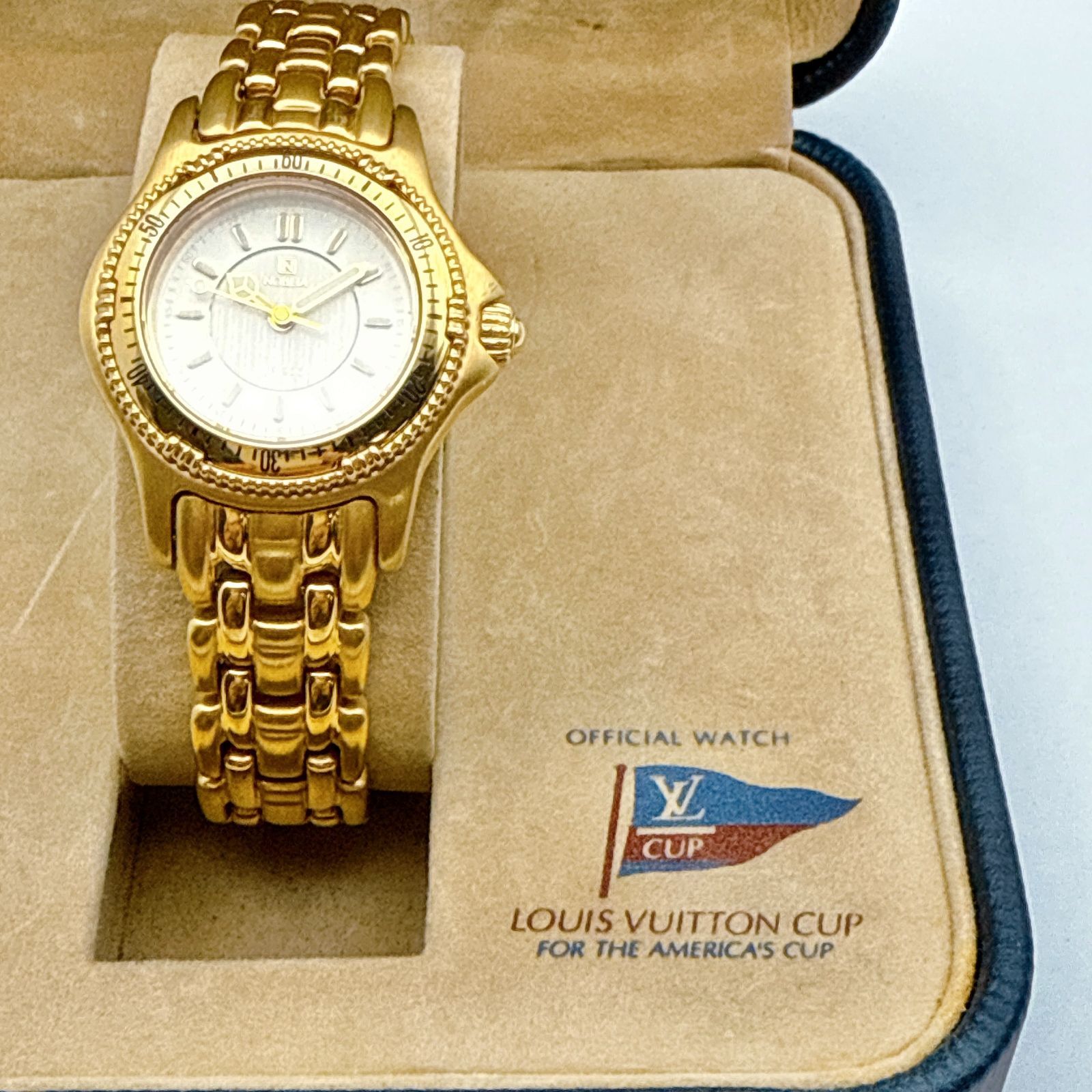 C131【限定・ヴィンテージ】CITIZEN NOBLIA '12'METER LOUIS VUITTON