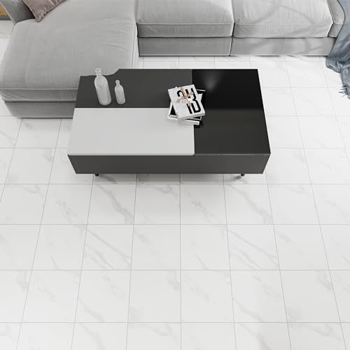 迅速に発送 フロアタイル 大理石 約3 8畳 フローリング マット 置くだけ クッション フロア 床 リメイク シート 接着剤不要 貼るだけ 初心者OK 賃貸ok 防水 床材 DIY ピタフィー フロリングタイル 304 8 33 f 0 c 6 ee