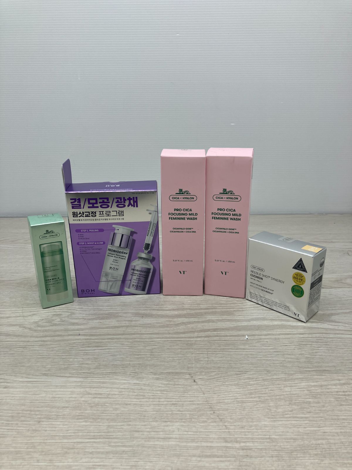 韓国コスメ　まとめ売り　vt まとめ売り】韓国コスメ 5点セット VT COSMETICS (A1-43) - メルカリ