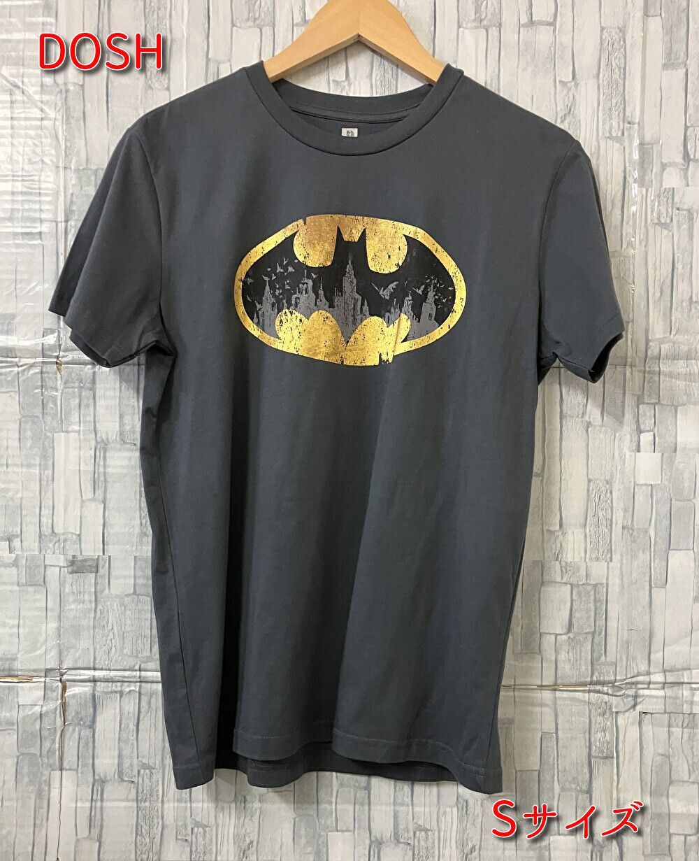 バットマン メンズ 半袖Tシャツ グレー サイズS【KH00260】 - メルカリ