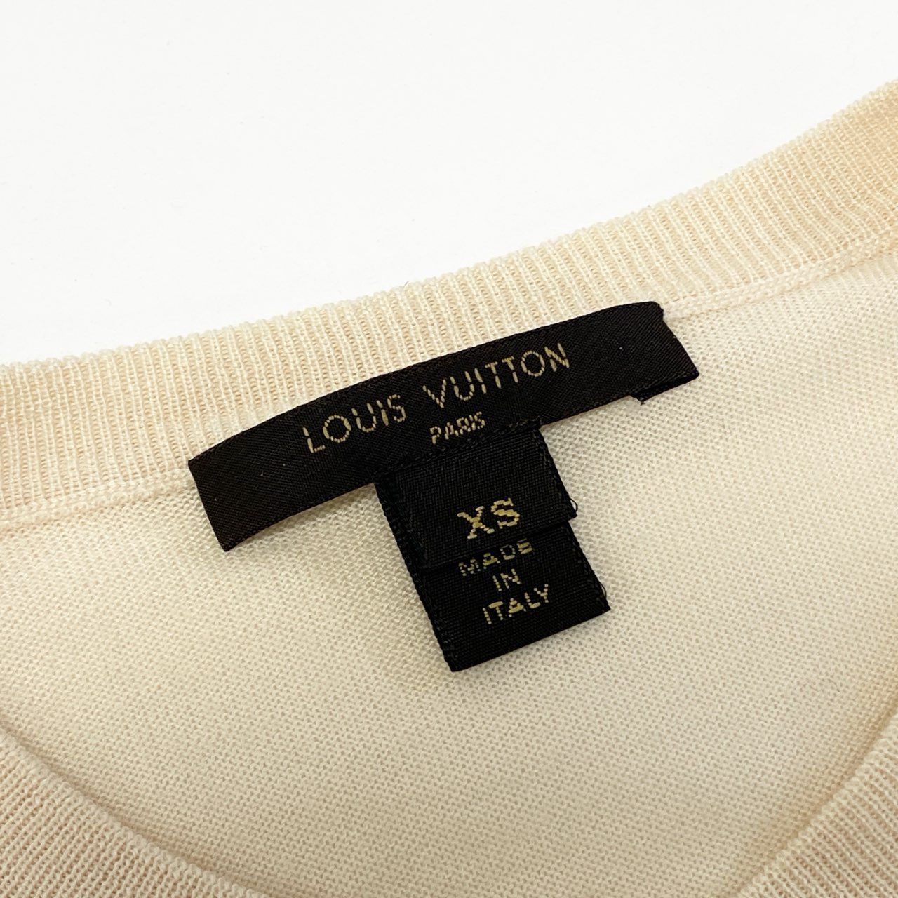 38a16 LOUIS VUITTON ルイヴィトン ロゴ入り金ボタン ハイゲージ 